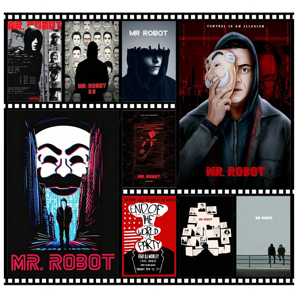 Office Tech Room - TV-Tech Psychological Thriller Mr. Robot Poster