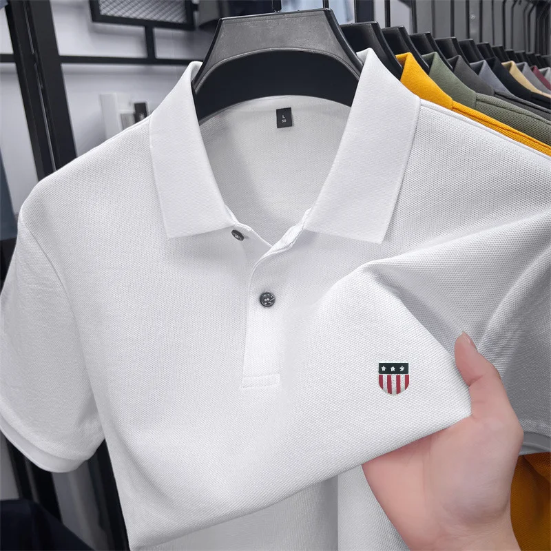 Office High Tech - Men's Summer High-End Printed Golf Polo