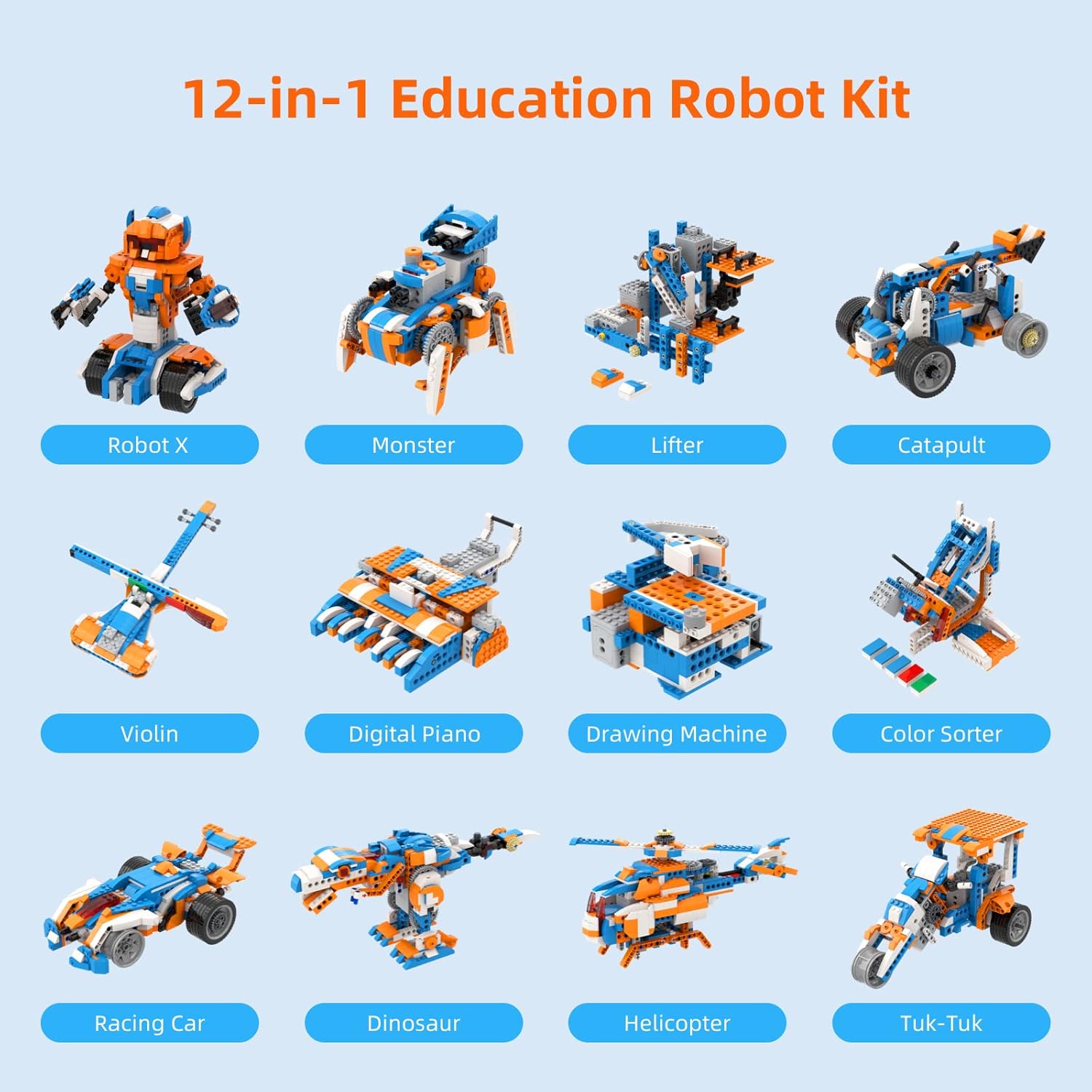 Modern STEM Robot Building Kit - Office Tech Gifts review and price