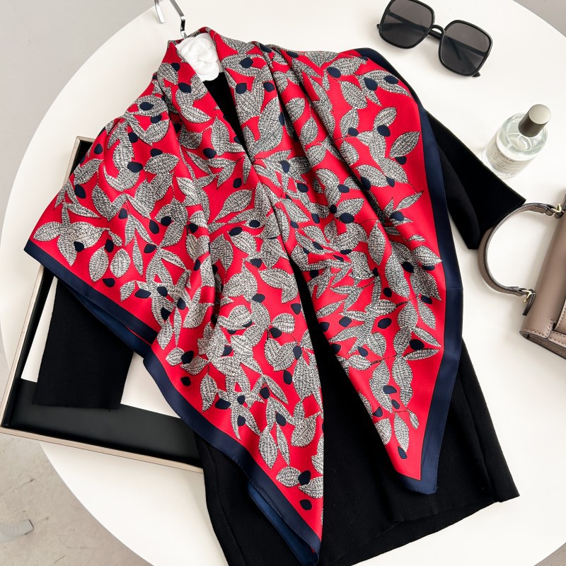 90cm Square Scarf High Quality - Office High Tech review and price