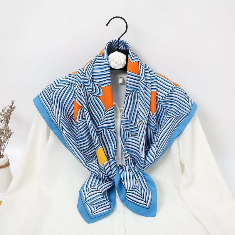 90cm Square Scarf High Quality - Office High Tech review and price