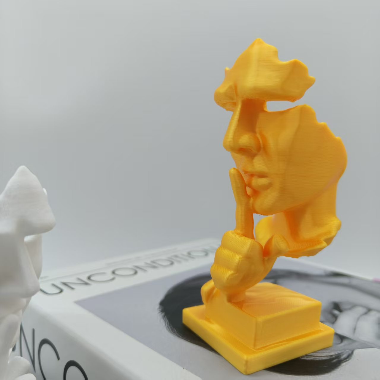 Thinker Statue, Silence Is Gol - Office High Tech review and price