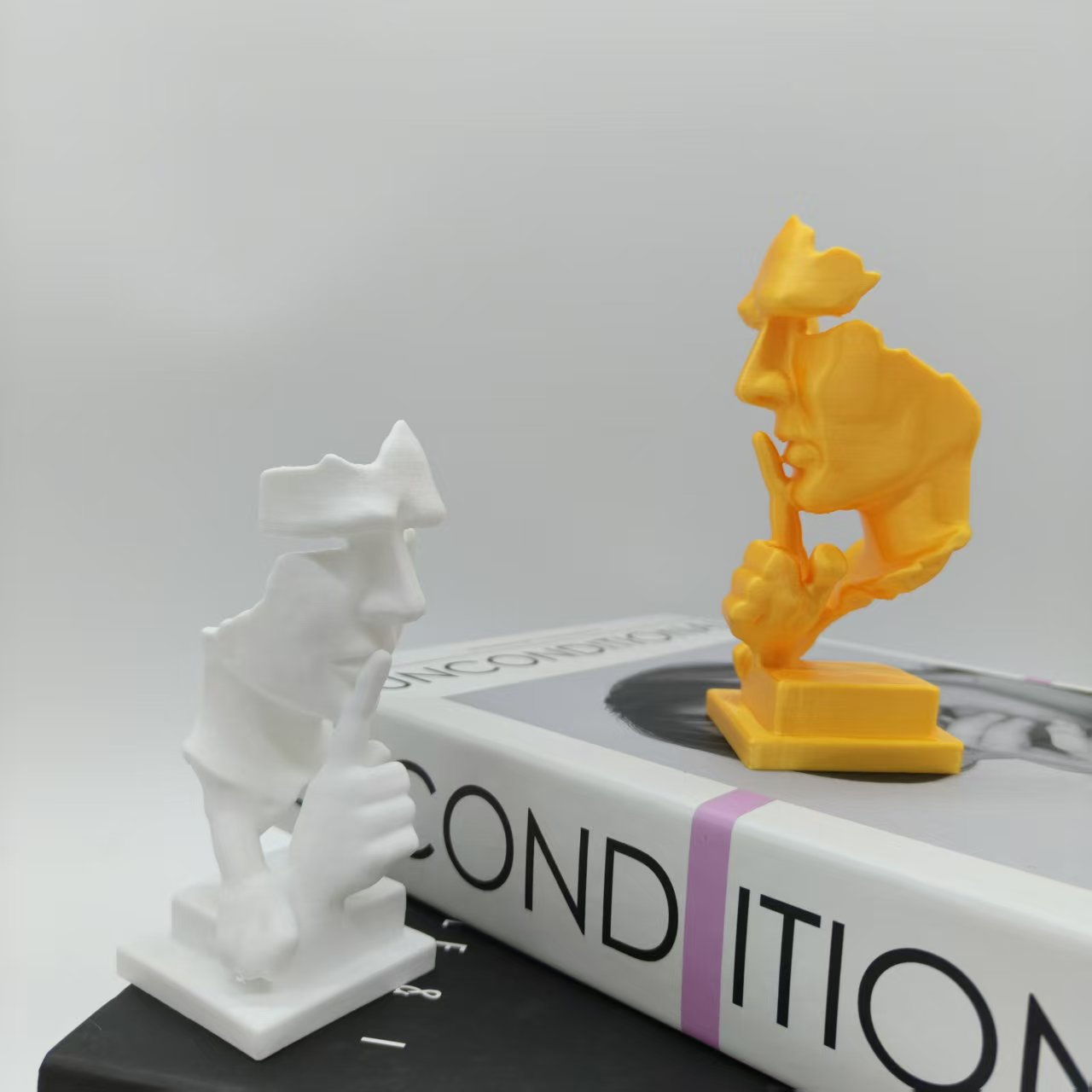 Thinker Statue, Silence Is Gol - Office High Tech review and price