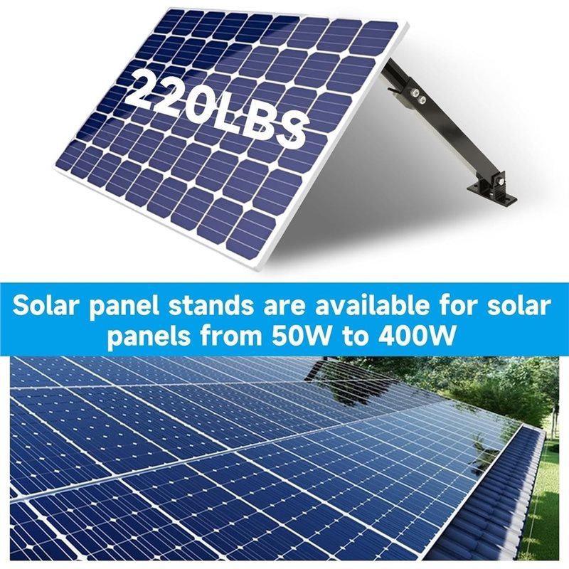 ABNM Aluminum Alloy Solar Pane - Flat Panel Mount Tilt review and price