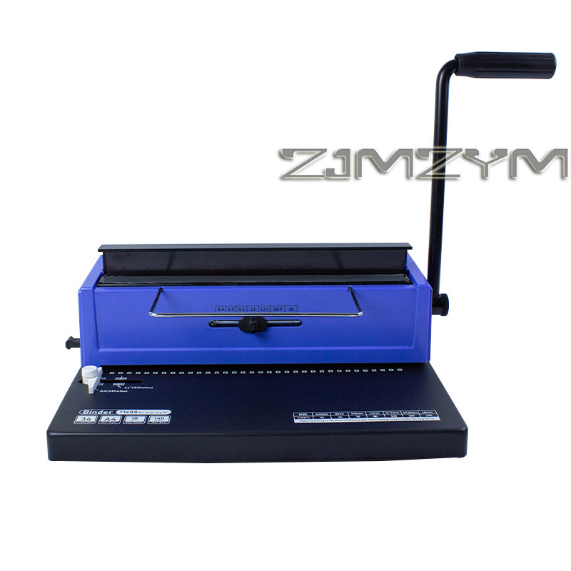 Square/Round Hole 34-hole Iron - Binding Machine Comb review and price