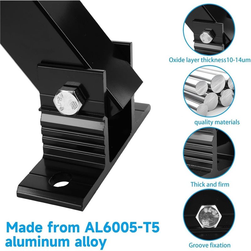 HGHO Solar Panel Mounting Brac - Flat Panel Mount Tilt review and price