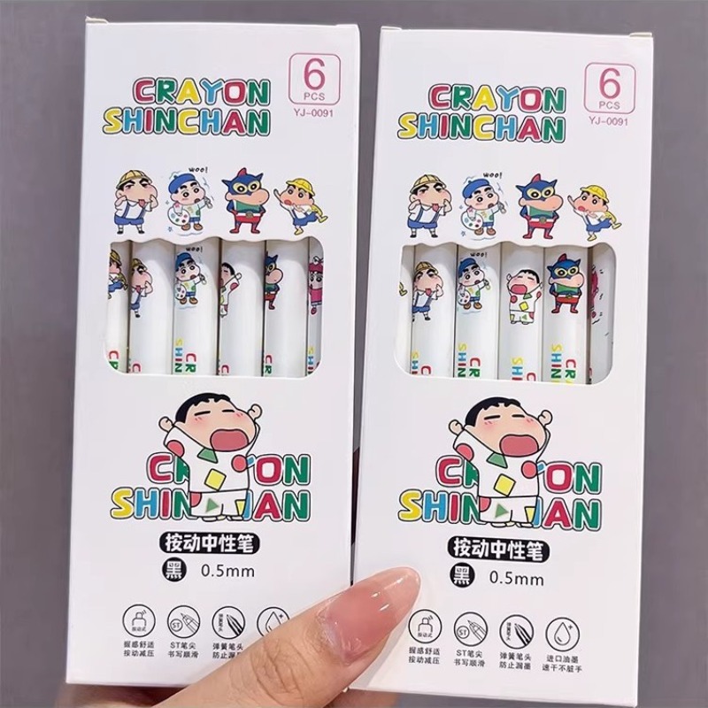Cute Crayon Shin-chan Push Pen - Office High Tech review and price