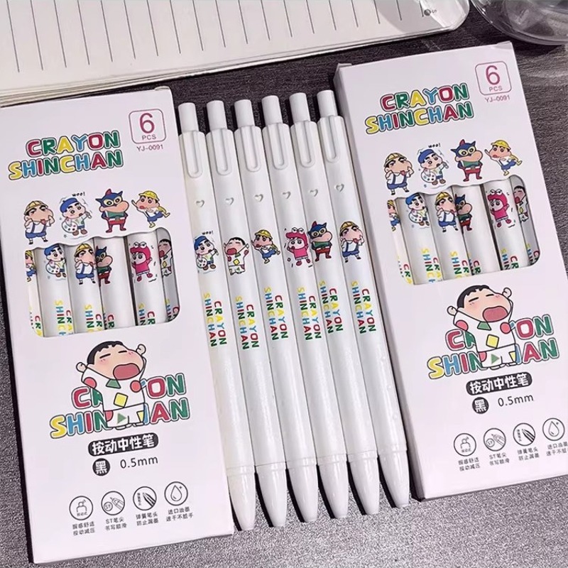 Cute Crayon Shin-chan Push Pen - Office High Tech review and price