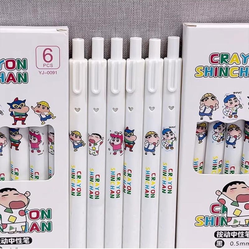 Cute Crayon Shin-chan Push Pen - Office High Tech review and price