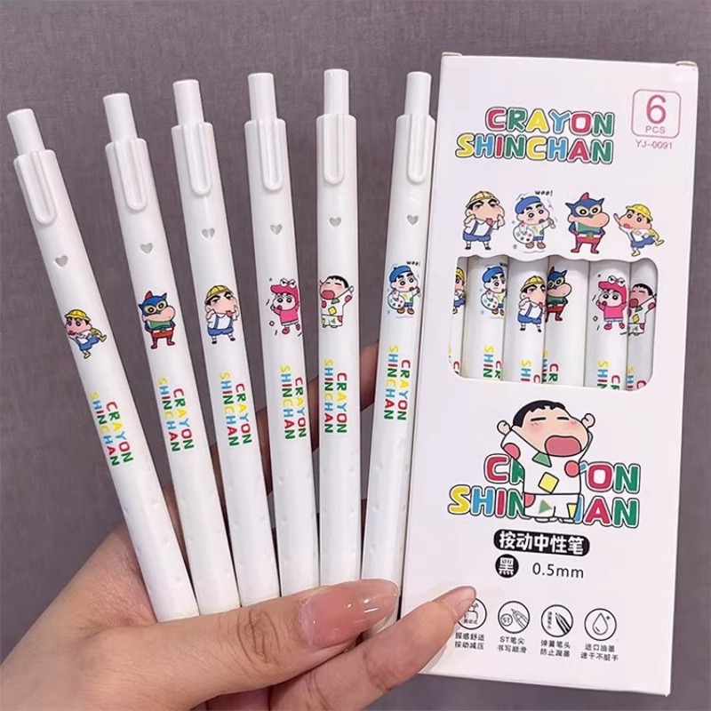 Cute Crayon Shin-chan Push Pen - Office High Tech review and price