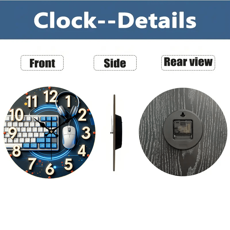 2D Flat, 1pc, Tech-Style Woode - Office Tech Room review and price