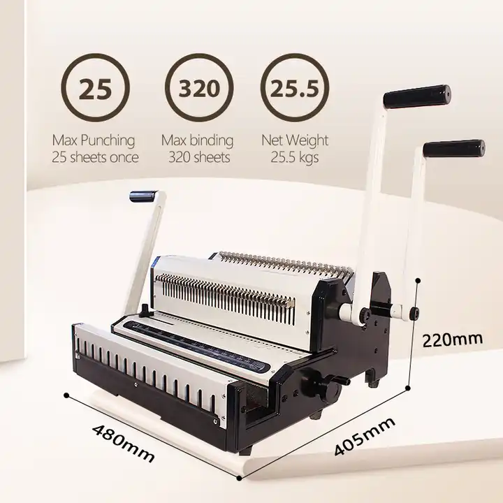 Wire Comb Clip Binding Machine - Binding Machine Comb review and price
