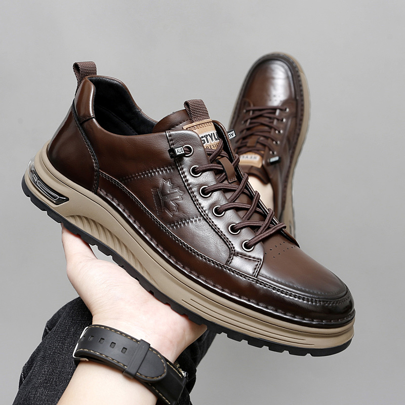 Luxury Genuine Leather Mens Ca - Office High Tech review and price