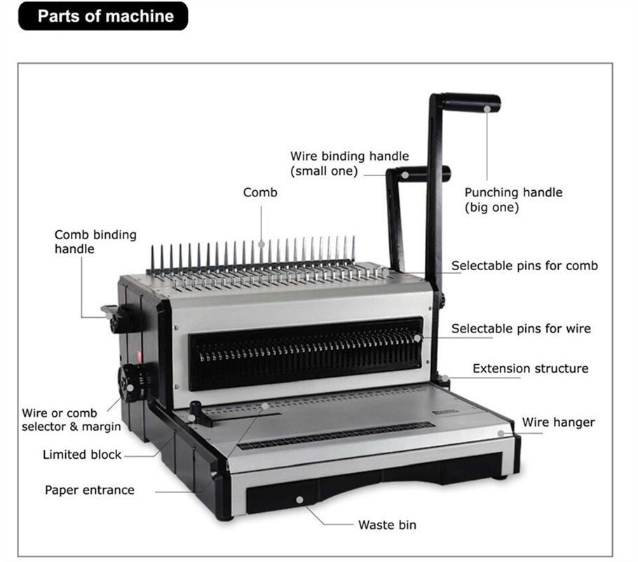 SG-ST2960 Comb and Wire Bindin - Binding Machine Comb review and price