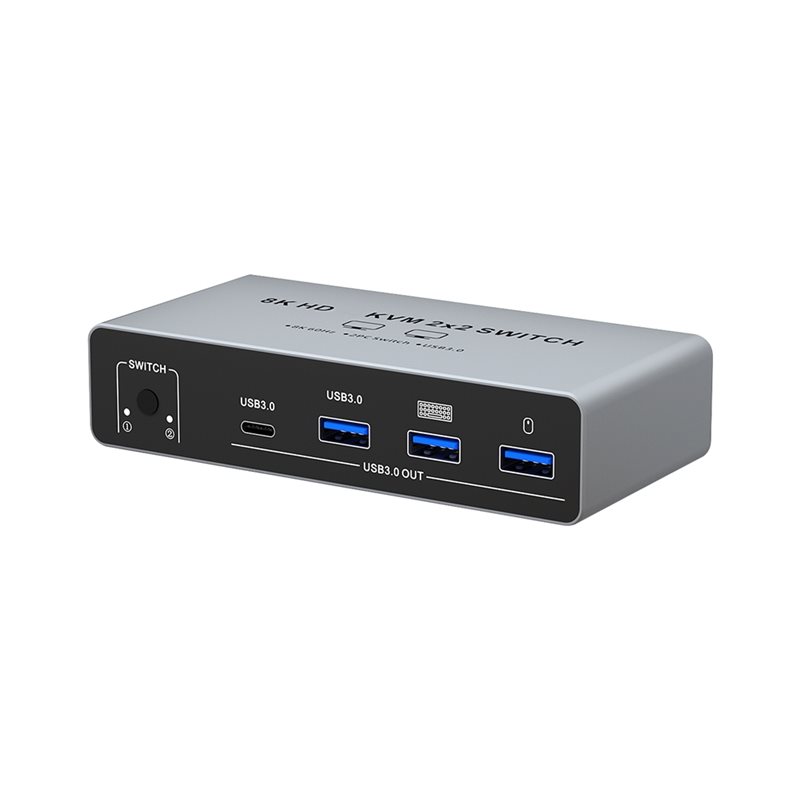 ABMF-8K -Compatible KVM 2X2 Sw - Kvm Switch Dual Monitor review and price