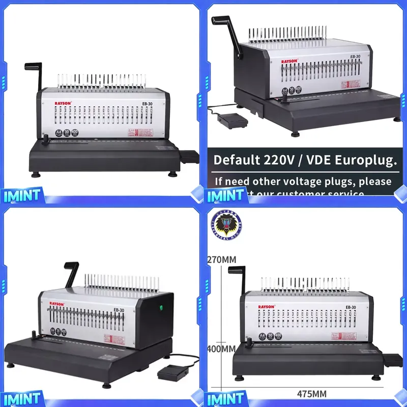 RAYSON EB-30 High Quality Elec - Binding Machine Comb review and price