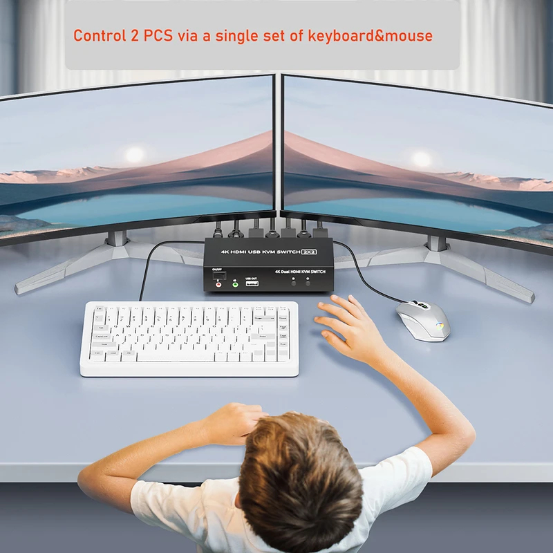 HDMI KVMSwitcher Dual Monitors - Kvm Switch Dual Monitor review and price